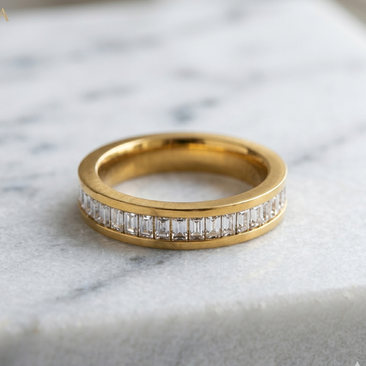 Eternal Glow Ring Gold Plated 18k